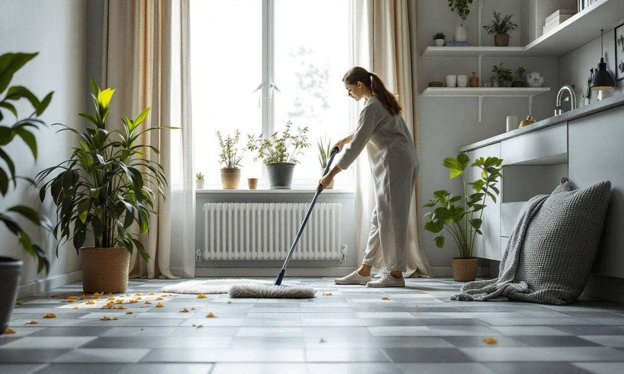 Zeg vaarwel tegen rugpijn: deze slimme truc maakt plinten schoon zonder moeite!