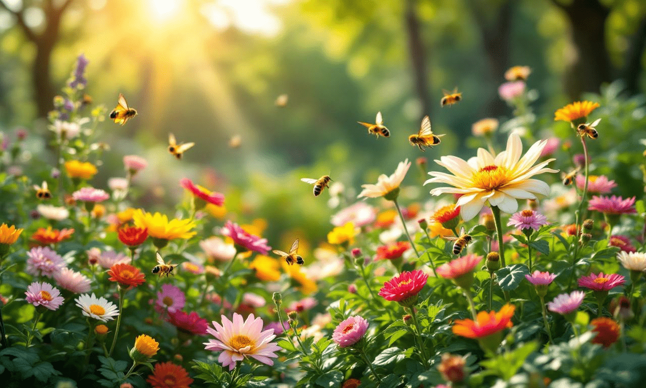 Van zaadje tot bloem: Het geheim van een mooi parterre van bloemen