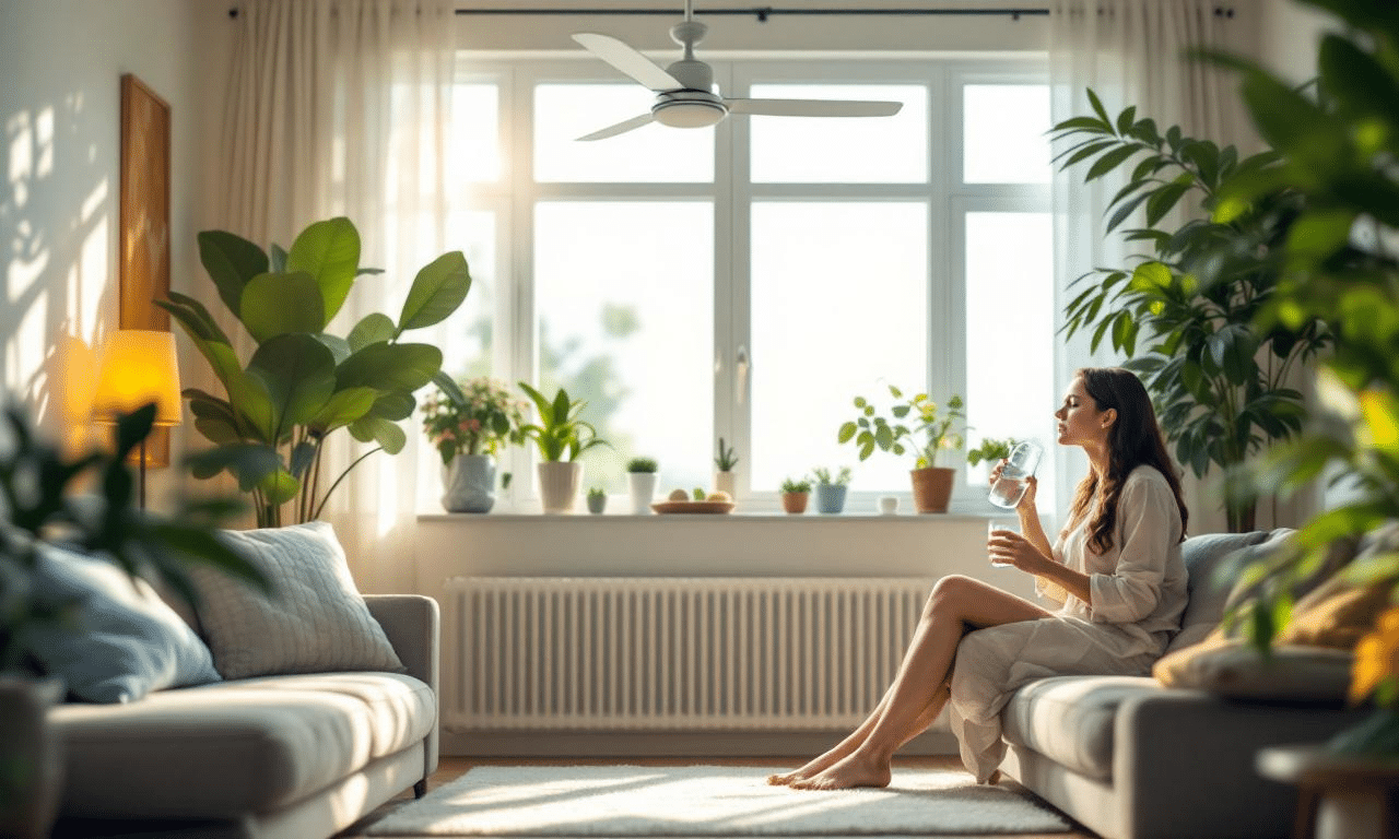 10 eenvoudige stappen om uw lucht fris te houden zonder airconditioning