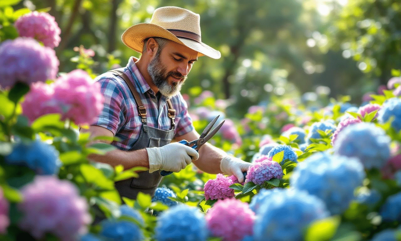Voor meer bloeiende hortensia’s onthult een horticulteur wanneer en hoe je verwelkte bloemen moet knippen zonder fouten te maken.