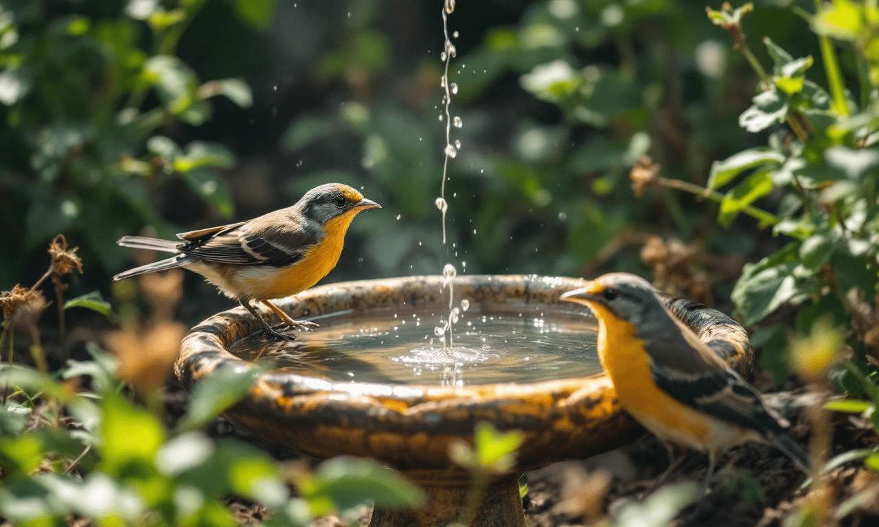In de zomer doen deze vogelbaden meer kwaad dan goed zonder dat je het weet.